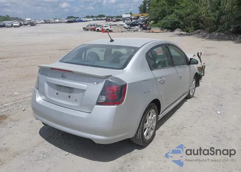 2012 Nissan Sentra 2.0 Sr z USA, uszkodzony, nr VIN 3N1AB6APXCL703029